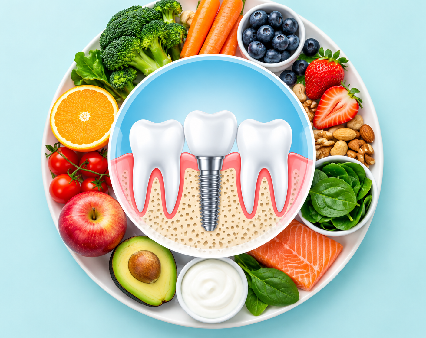 Diet and oral health advice being provided by a dental hygienist